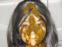 Lovedoll Swimsuit scat 0: Shit on her & deepthroat