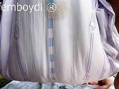 another legendary old video - huge wetting and pooping in molicare