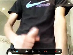 18yo uncut indian teen wanking