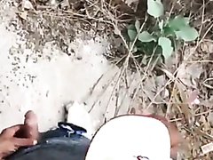 SPYING BUDDY PISSING OUTSIDE