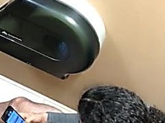 Black Guy Caught Jerking & Cumming