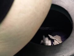 Portable toilet dumping and cleaning