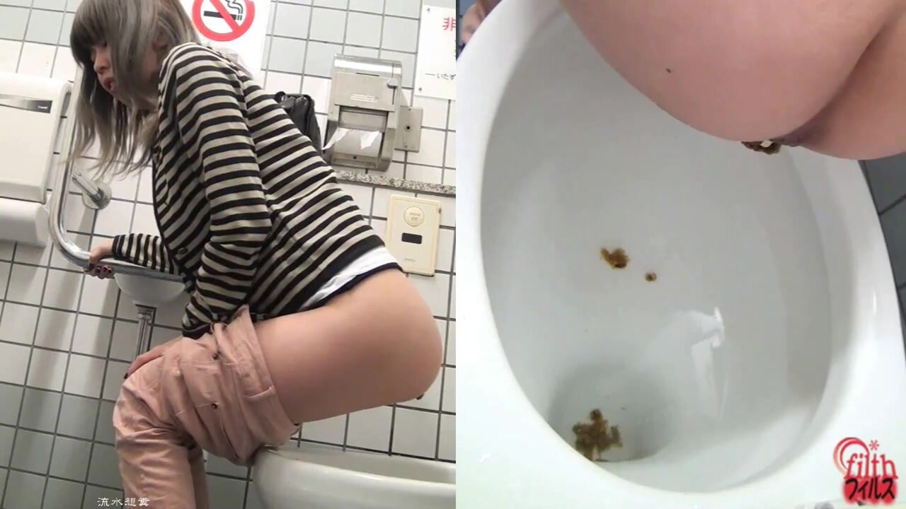 Japanese toilet scat compilation 3 - ThisVid.com