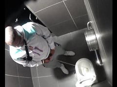 SPYING HOT MEN PISSING AT URINAL