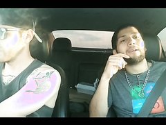 smoking in car