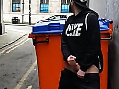 Jerking in the alley