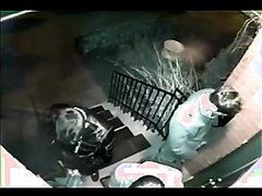 three pisses at the door