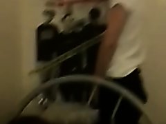 boys pissing on a friend B