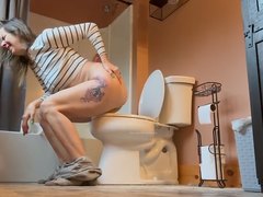 toilet farts home
