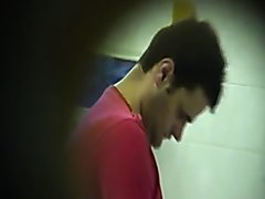 HOT BRIT GUYS PISSING AT URINAL 4