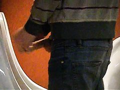 HOT BRIT GUYS PISSING AT URINAL 12