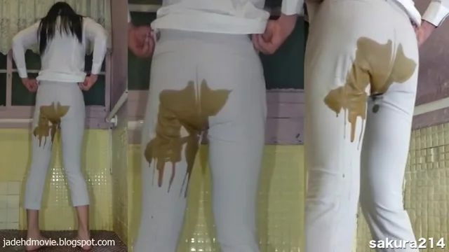 Asian Scat Porn Pants - Asian girl messy diarrhea in White Pants - ThisVid.com