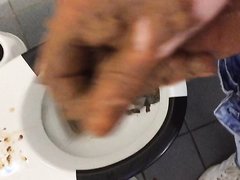 Jerking my cock with anonymous shit 2. PART