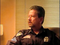 cop smoking
