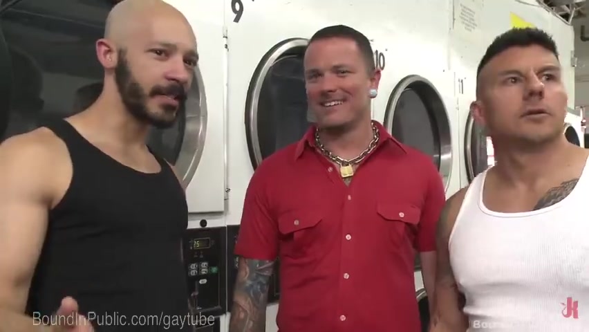 Punk At The Laundromat Gets Fucked