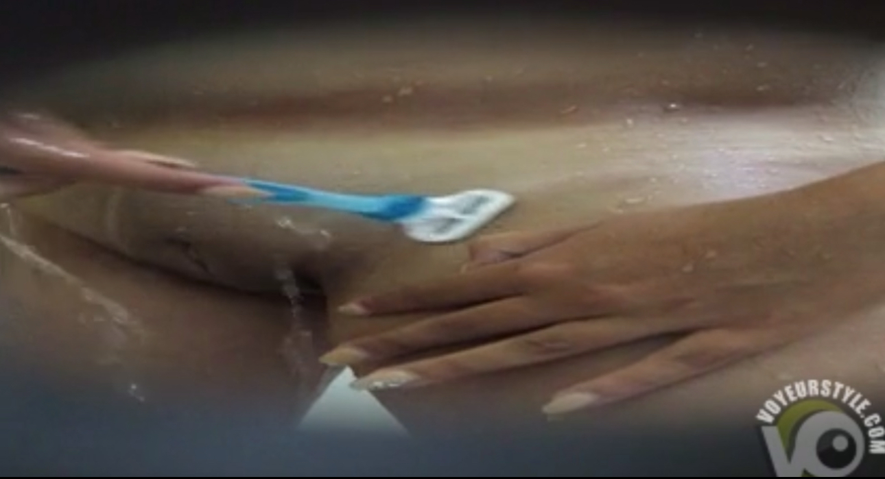 girl shaving voyeur Spy Cam Girl Shaving Pussy - ThisVid.com