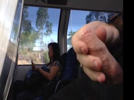 Jerking My - Jerking my cock off in the bus - public porn at ThisVid tube