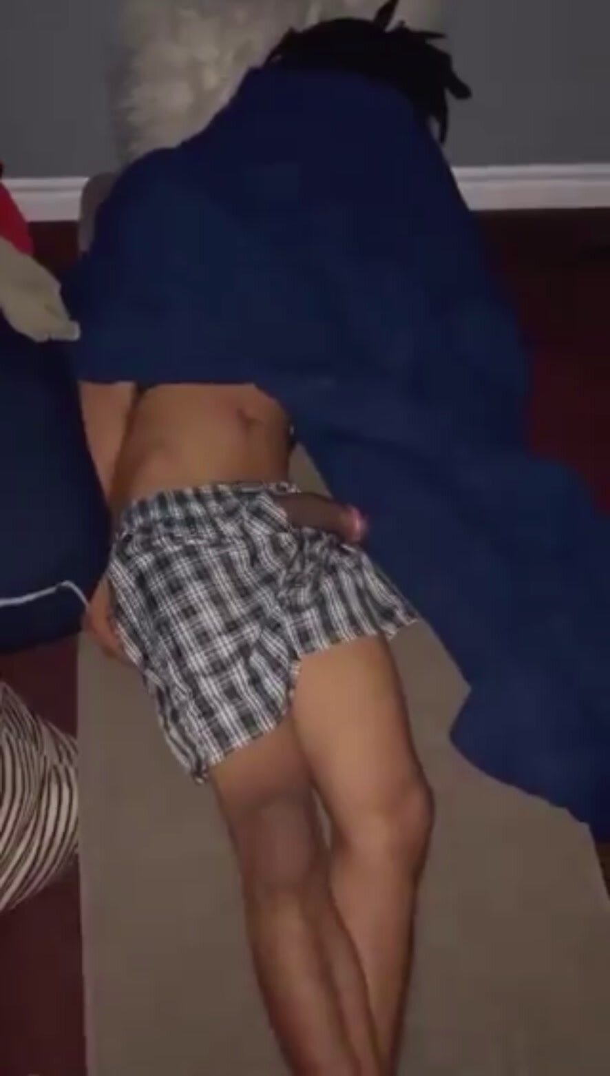 Playing with sleeping friends dick - ThisVid.com