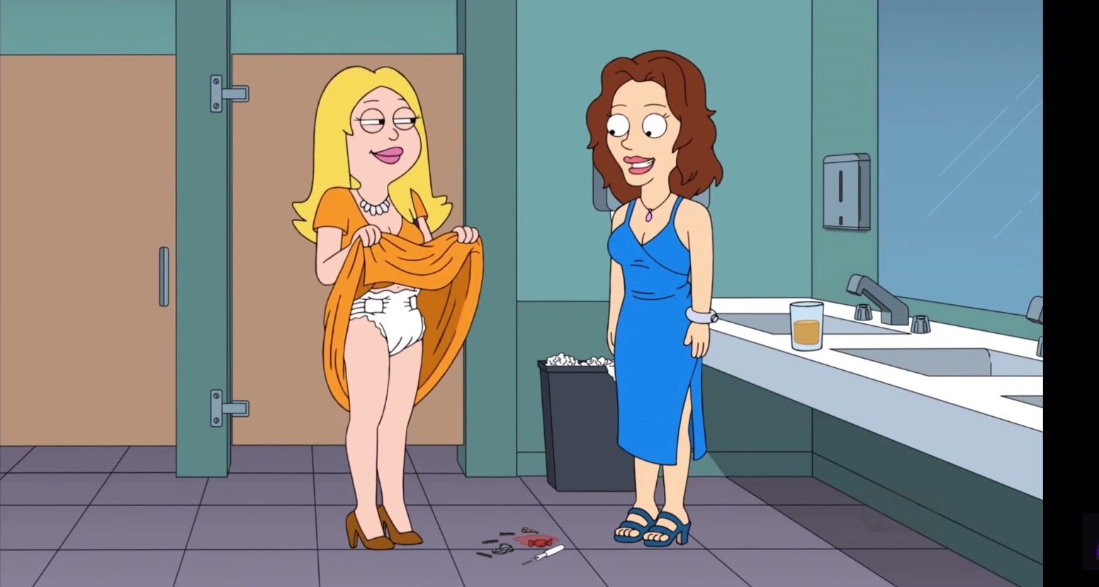 American Dad Francine Porn Text - Diaper Girl Francine (American Dad) - ThisVid.com