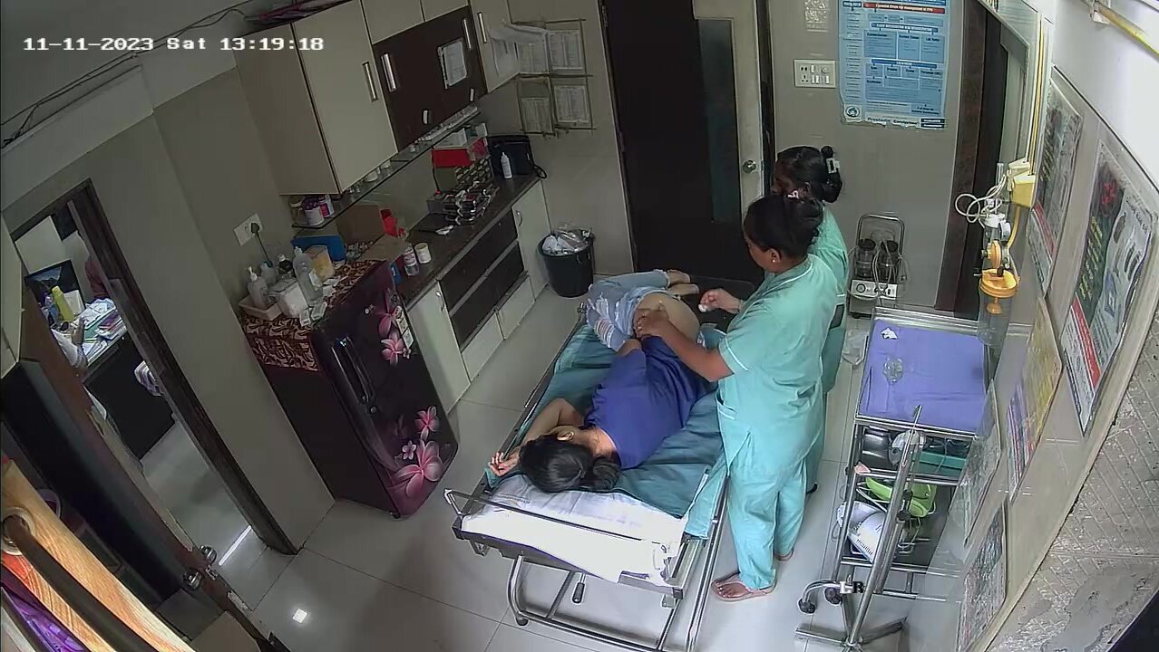 Desi clinic cctv injection - ThisVid.com