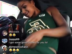 Instagram girl farts