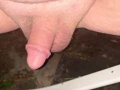 Pissing at night in public