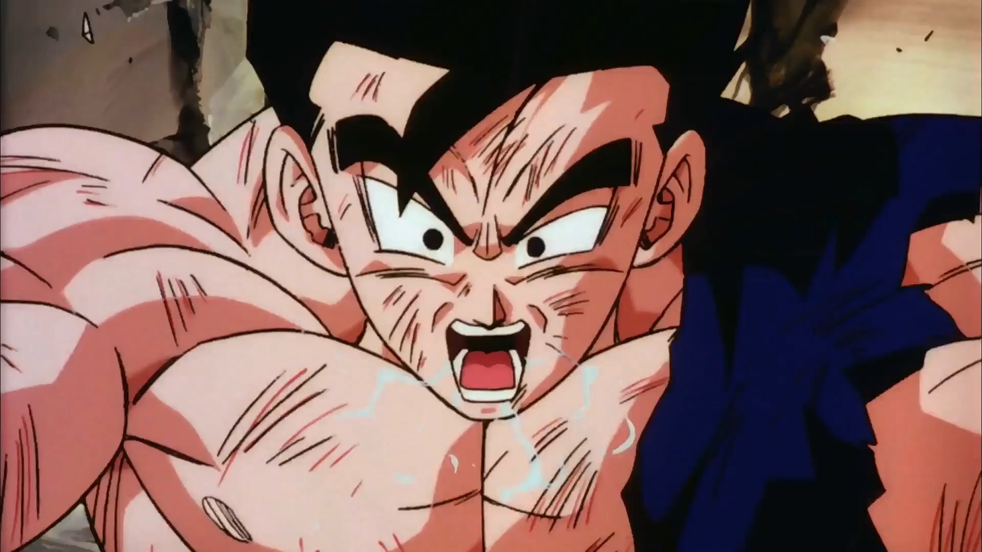 Gohan is thrown hard - ThisVid.com
