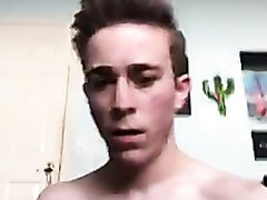 JAKE Young skinny lad handjob