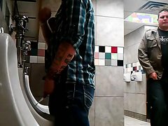 DIFFERENT HOT MEN AT URINAL SEXY
