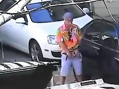 Delta Chi caught pissing outside of fraternity 6