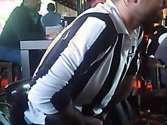 Bursting to piss in a pub (from YouTube)