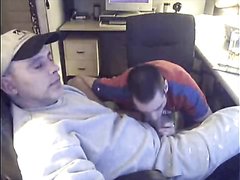 Swallowing Daddy's Cum
