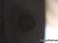 girl takes big one
