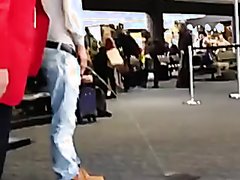 pissed lad pisses in front of everyone and then ...