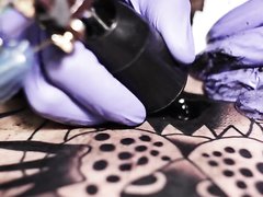 Tattoo inside bellybutton - video 2
