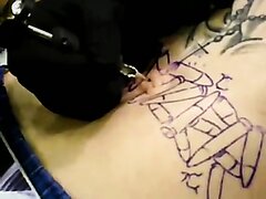 Tattoo inside bellybutton - video 4