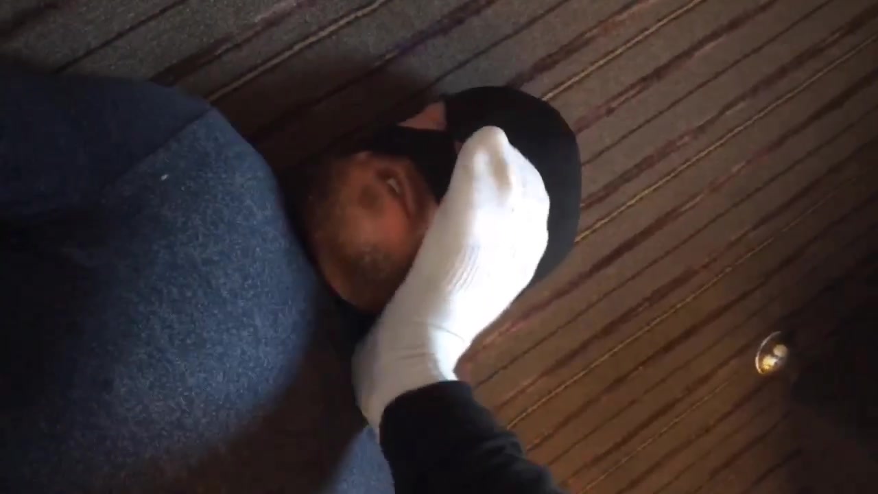 Master max dominates his slave with socks and feet - ThisVid.com