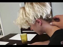 shaggy blond twink hole ravaged