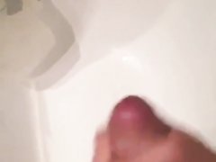 shower fapping