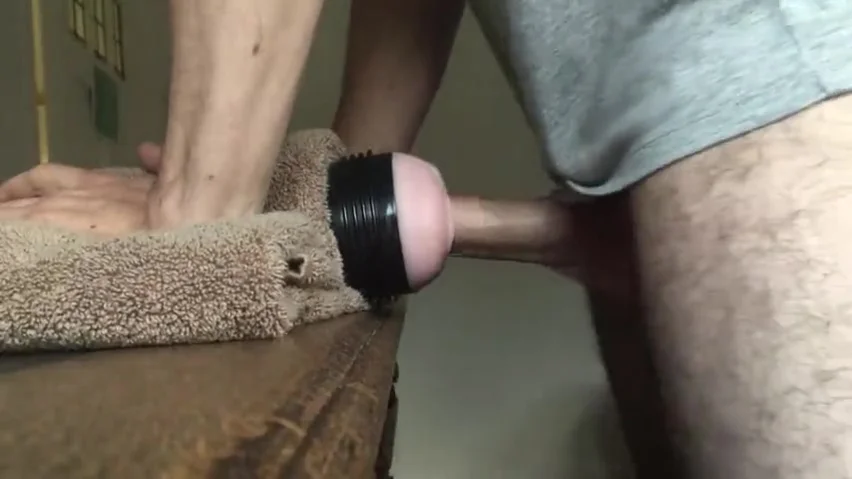 852px x 480px - Hairy Straight Guy Fucks Fleshlight while Watching Porn ...