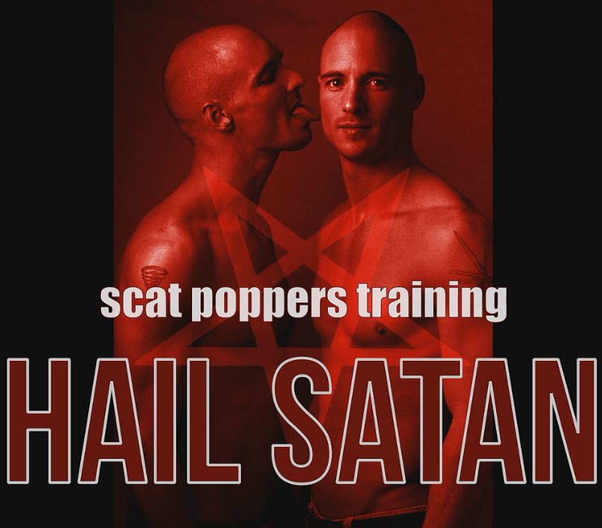 Scat poppers training 666 Hail Satan  ThisVid com 中文 