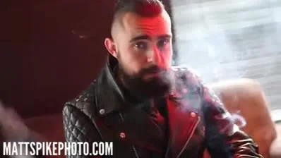 Smoking Leather - Hot Smoking Leather Master - gay smoking porn at ThisVid tube
