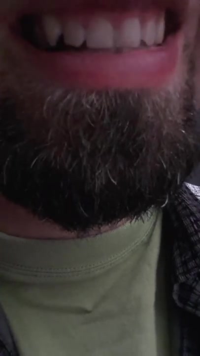 Bearded shitter.