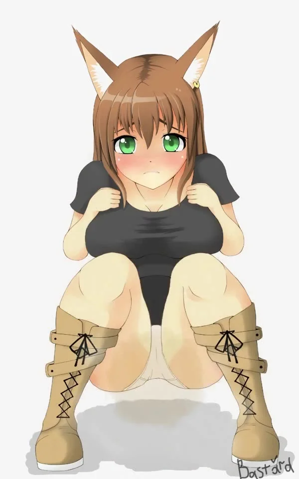 Anime Girl Panty Poop