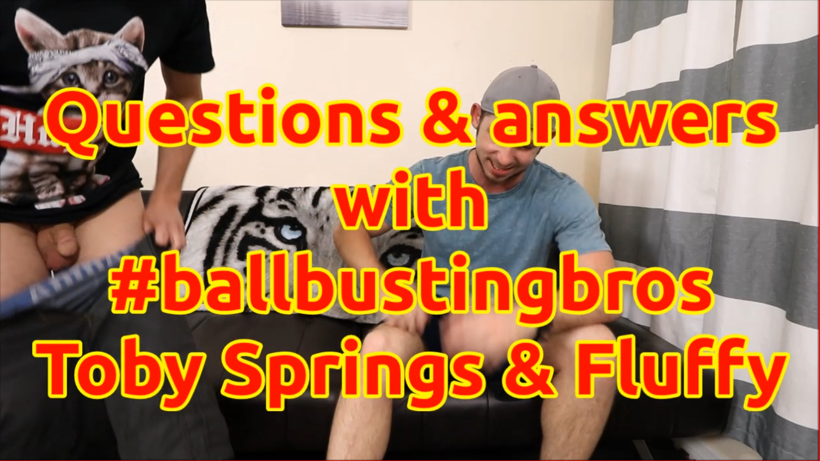 BallbustingBoys.org: Q&A with Ballbusting Bros Toby Springs and Fluffy -  ThisVid.com