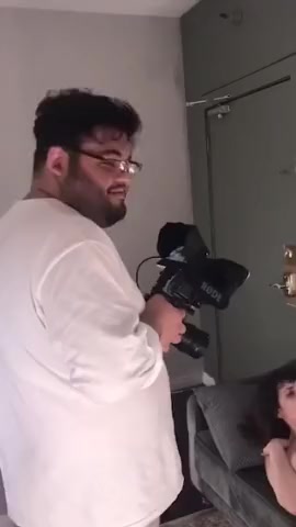 While Man Filming - Camera man feeds porn star donut - ThisVid.com