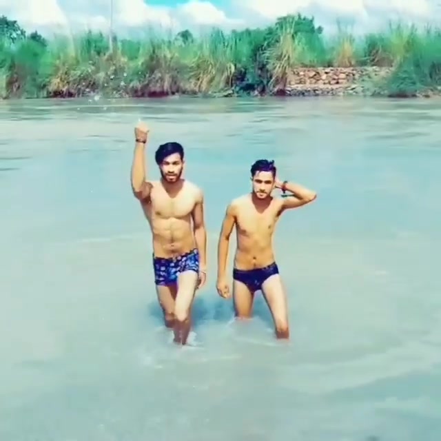 Indian male model Manoj bhati bathing nude - ThisVid.com