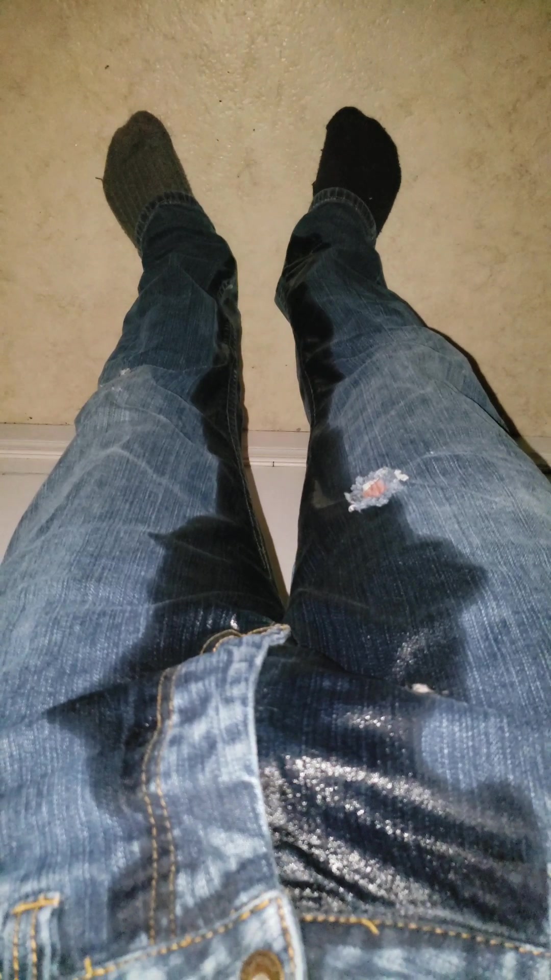 wet my jeans