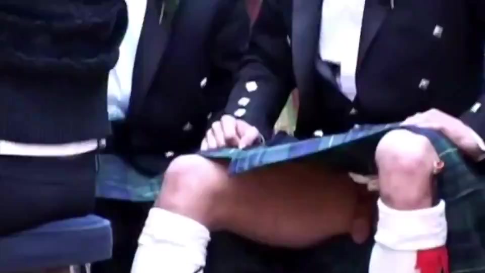 Uncut Monster Cocks In Kilts - Up kilt shot - ThisVid.com