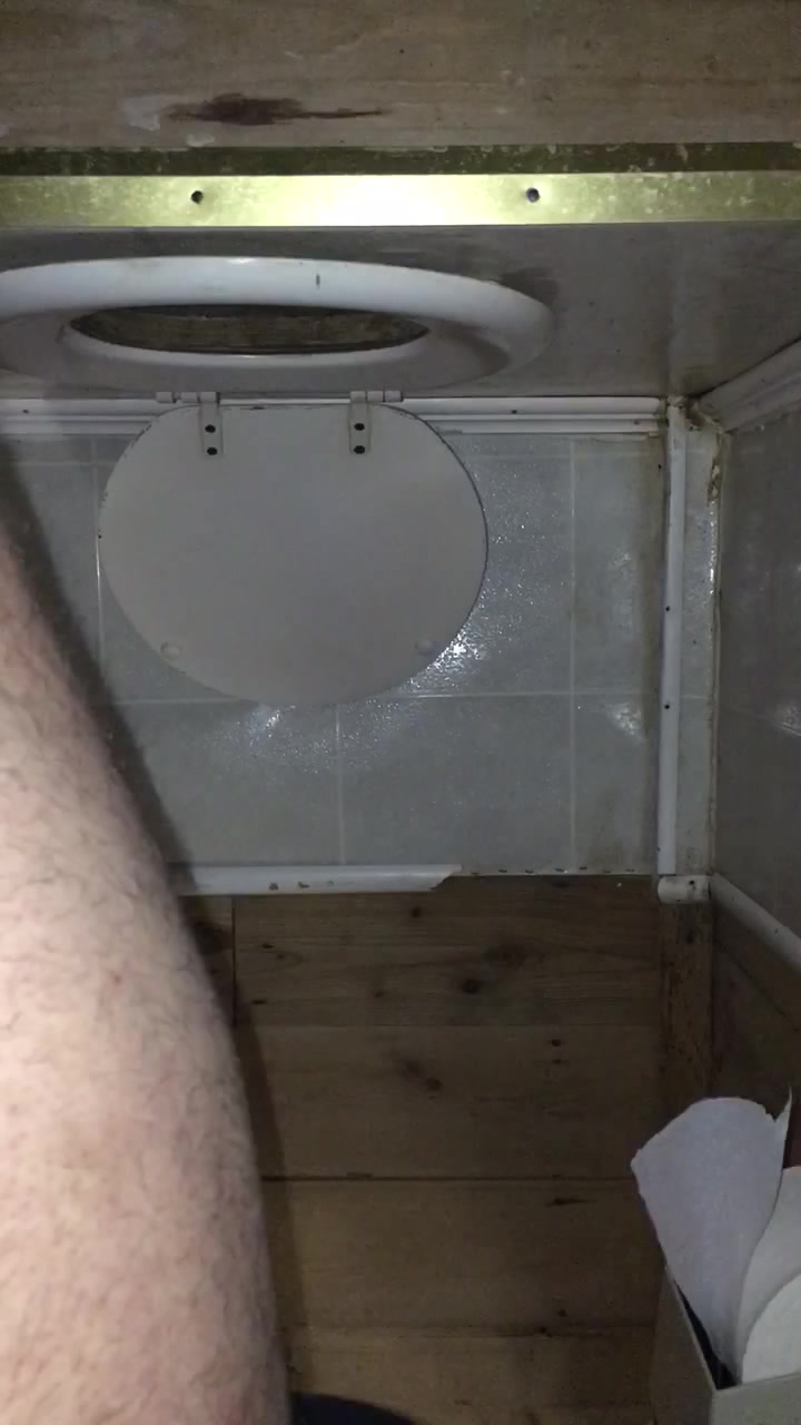 Taking a dump in the woods - video 2